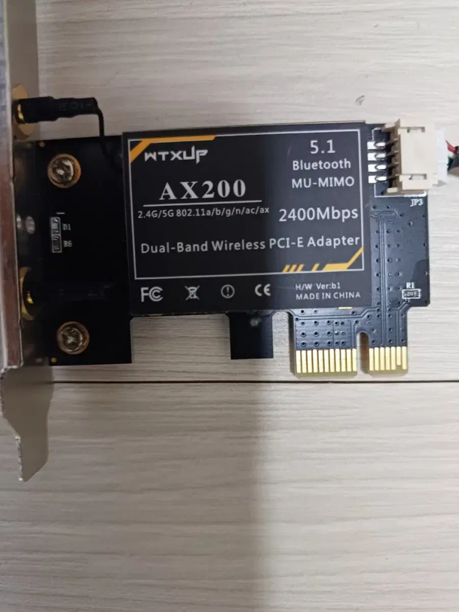 WTXUP AX200 블루투스5.1 WIFI PCI E